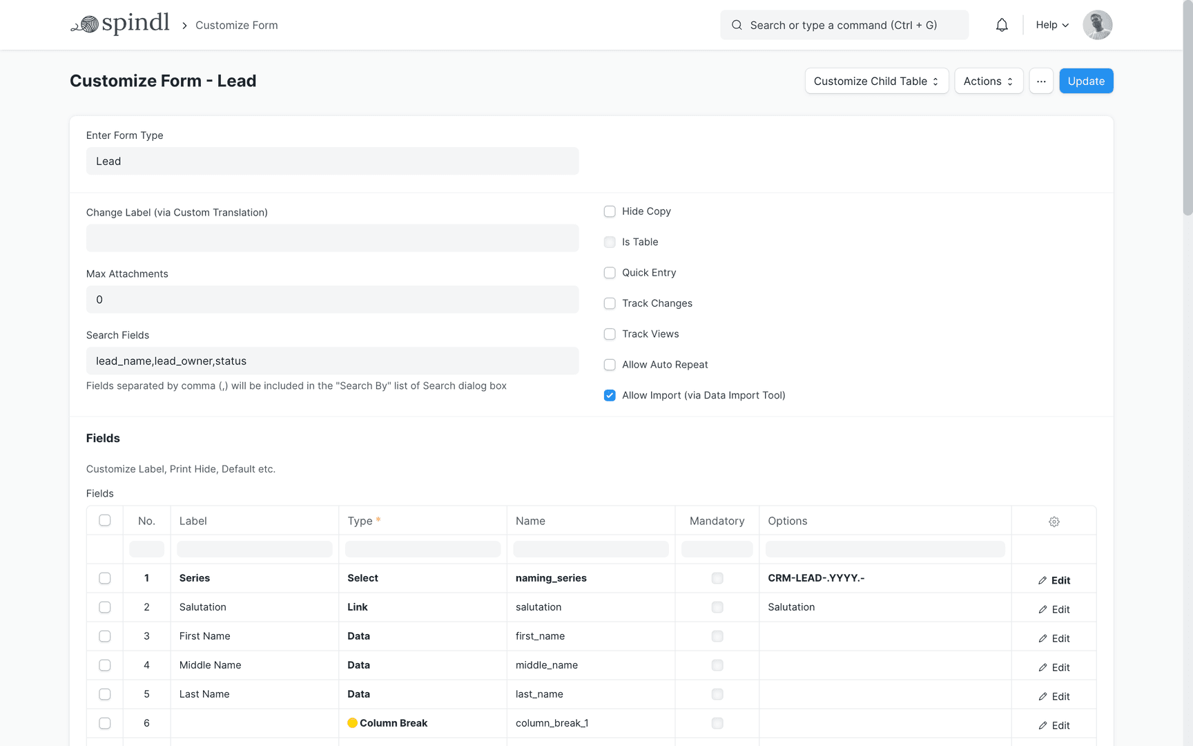 On-The-Fly Customizations