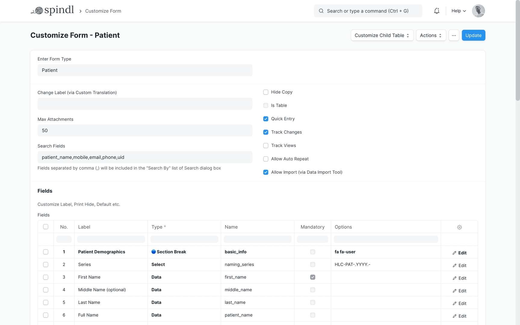 On-The-Fly Customizations