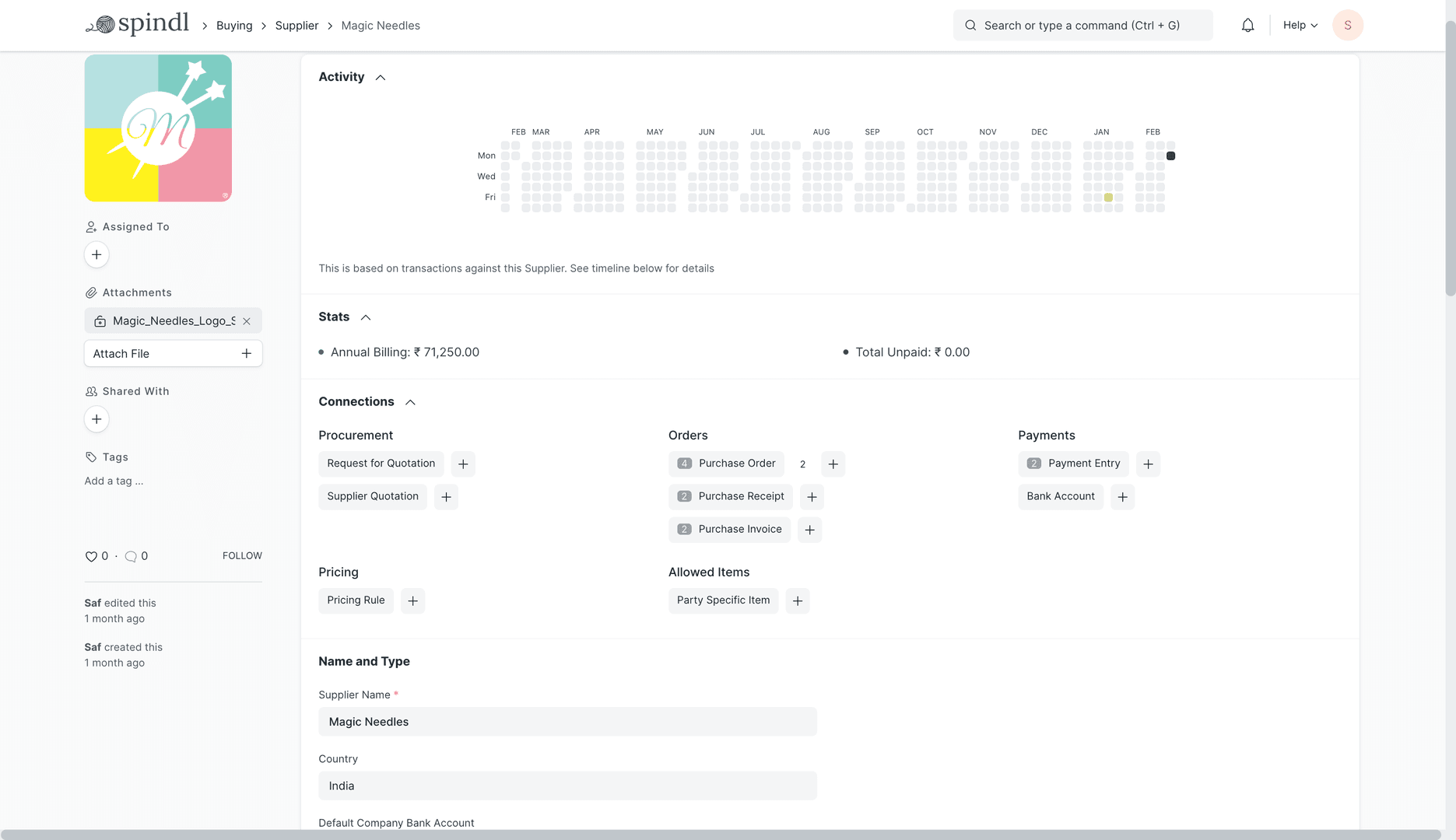 Vendor Management